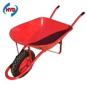 รถเข็นล้อเดียวโลหะพร้อมอุปกรณ์มาตรฐานสำหรับใช้ในสวนและในบ้าน - Product Image 3