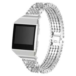 Venta caliente elegante diamante pulsera para Fitbit iónica correa de <span class=keywords><strong>reloj</strong></span>, Diamond steel band para Fitbit iónica Correa - Product Image 2