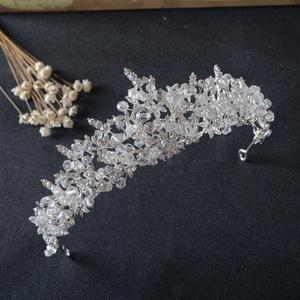 All'ingrosso a buon mercato <span class=keywords><strong>argento</strong></span> di alta qualità copricapi da sposa oro capelli da sposa <span class=keywords><strong>cerchietti</strong></span> - Product Image 4