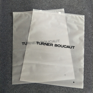 의류용 맞춤형 플라스틱 파우치 폴리백 가방, 맞춤형 로고 인쇄, 티셔츠 지퍼 지퍼백 포장 플라스틱 패키지 PE - Product Image 3