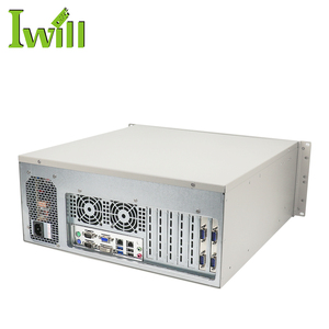 4U Firewall Rack Mount Chassis i3 i5 i7 Processore di Rete Opacità Server con 4 DDR3 Slot di Ram