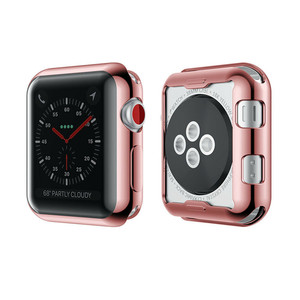 Penutup Casing Pelindung Menyeluruh TPU Transparan Lembut untuk Apple Watch 38Mm - Product Image 5