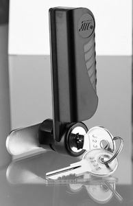 JTIC C811 Serrure à came moderne avec poignée et 2 clés en alliage de zinc pour meubles, armoires et portes de cuisine - Product Image 2
