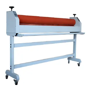 Hand crank vinyl lạnh cuộn laminator 1600