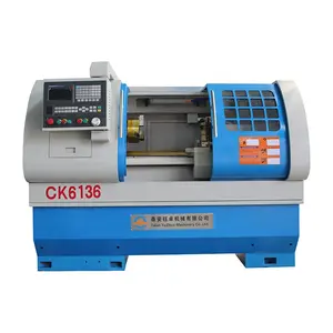 CK6136A حار بيع Torno باستخدام الحاسب الآلي Mazak آلة خرط تعمل بالتحكم الرقمي بواسطة الحاسوب السعر مع تشاك الهيدروليكية