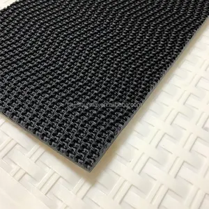 China Supplier Smooth Low-noise Pvc Treadmill Belt rubber remain stable antiskid conveyor belt