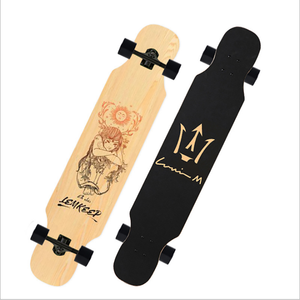 Venta caliente estilo libre <span class=keywords><strong>de</strong></span> arce canadiense bailando cubierta <span class=keywords><strong>skate</strong></span> tabla larga - Product Image 2