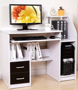 Venta al por mayor verde muebles <span class=keywords><strong>oficina</strong></span> escritorio de la computadora con librero muebles - Product Image 1