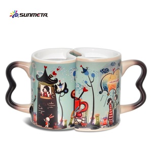11 oz Blue Magic cambio de color sublimación <span class=keywords><strong>taza</strong></span> <span class=keywords><strong>pareja</strong></span> - Product Image 1