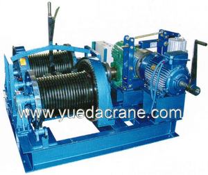 Treuil à double tambour modèle JM 2x3 tonnes, treuil électrique à double tambour 2x5 tonnes avec <span class=keywords><strong>embrayage</strong></span> - Product Image 6