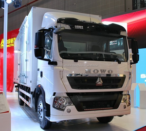 Nueva serie Sinotruk howo 180hp 4x2 furgón camión de carga - Product Image 3