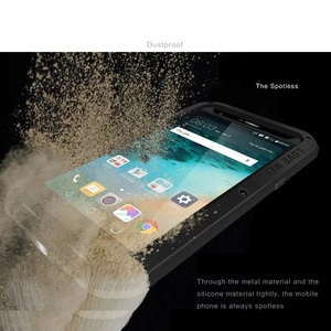 Lovemei aluminio metal Shell Gorilla glass protector resistente cubierta de <span class=keywords><strong>gran</strong></span> alcance para <span class=keywords><strong>LG</strong></span> 3 4 5 6 V10 v20 V30 - Product Image 4