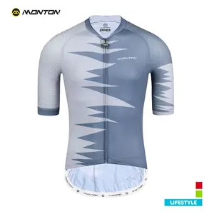 2019 LIFESTYLE MENS SHORT SLEEVE CYCLING TOP ROAR GRAY