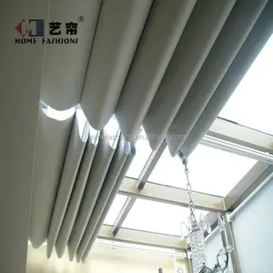 Toptan elektrikli panjur pencere-Özel Pencere panjur tavan güneş kremi gökyüzü hat motorlu panjur elektrikli panjur pencere