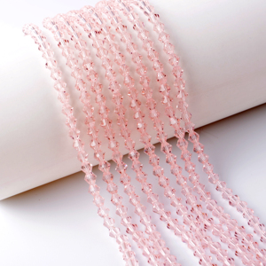 זכוכית קריסטל <span class=keywords><strong>Bicone</strong></span> חרוזים יצרנים, <span class=keywords><strong>Bicone</strong></span> חרוזי זכוכית להכנת תכשיטים - Product Image 3