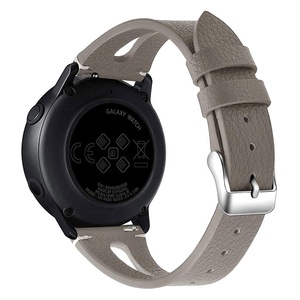 Tschick para <span class=keywords><strong>Samsung</strong></span> Galaxy ver activa bandas/Galaxy reloj de 42mm banda de cuero 20mm sustitución Correa banda Ticwatch <span class=keywords><strong>2</strong></span> <span class=keywords><strong>Smartwatch</strong></span> - Product Image 4
