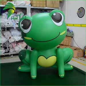 Cute New Design Giant Air Animal Model Decorative Inflatable Frog for Display