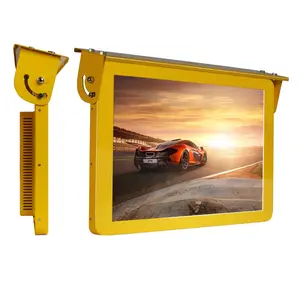 Suporte de mídia para teto, player de mídia para carro, lcd, 11-21 polegadas, display de vídeo, rede wifi, gps