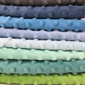 <span class=keywords><strong>Haida</strong></span> 100涤纶针织minky dot面料婴儿毛毯 - Product Image 4