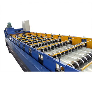 YX 820 Màu Men Thép Tấm Kim Loại Lạnh Cuộn Tạo Thành Máy Cho Mái Nhà và Tường Bảng Điều Khiển - Product Image 2