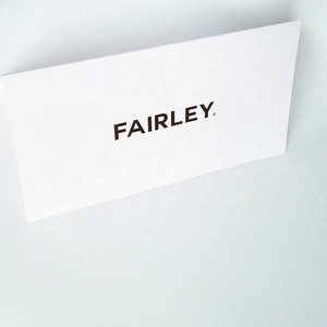 ZPT2-381 Lá Vàng Dập Biểu Tượng Tùy Chỉnh In Ấn Matt Cán Ngà Ban Thẻ Bao Bì Gấp Loại Giấy Phong Bì - Product Image 4