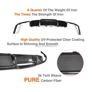 Fiber De carbone Voiture Diffuseur pour Ben z W218 CLS63 <span class=keywords><strong>AMG</strong></span> 15-17 - Product Image 4