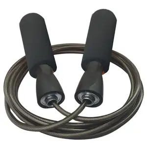 Nueva <span class=keywords><strong>cuerda</strong></span> de saltar ajustable con rodamiento de precisión y asas de espuma, la mejor <span class=keywords><strong>cuerda</strong></span> de saltar ponderada para cardio Fitness - Product Image 1