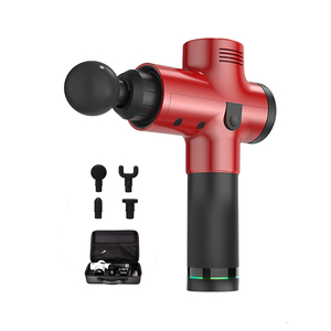 مسدس تدليك لاسلكي للأنسجة العميقة واهتزاز الجسم مع ثلاث نطاقات للهدايا - Product Image 3