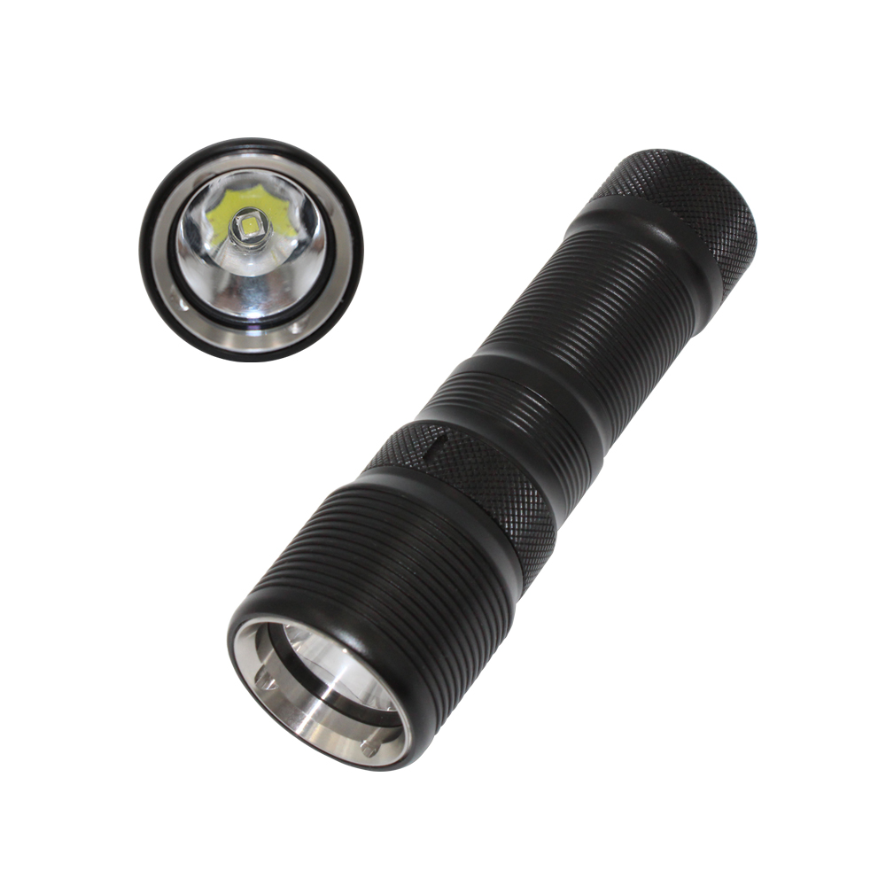 Durable XM-L2 LED Diving Flashlight 1200LM Hand-free Wrist diving flashlight 1000 lumens by 26650 Battery