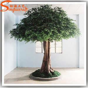 Directo de fábrica artificiales de árboles banyan decorativo árboles de plástico - Product Image 3