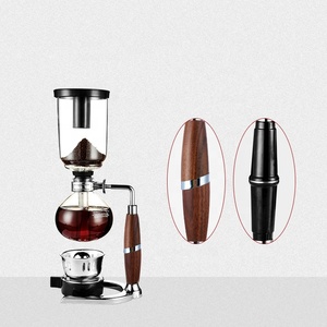 เครื่องชงกาแฟไซฟอน/เครื่องชงกาแฟไซฟอนสุดหรู,เครื่องชงกาแฟกาลักน้ำพร้อม Handel ใช้ในบ้านแบบคลาสสิก3/ 5ถ้วยอุปกรณ์ชงชาและ<span class=keywords><strong>กาแฟ</strong></span>ปากเป่าทำมือ - Product Image 2