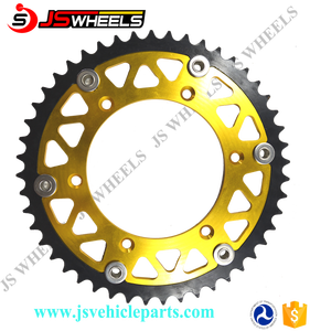 Supermoto motocicleta Motocross piñón de aluminio y cadena - Product Image 6