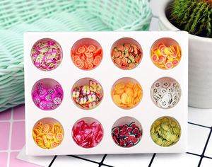 <strong>Putty</strong> Magnetic <strong>Slime</strong> and Nail Art Use12 Different Fruit Slice Accessories for Soft - Product Image 2