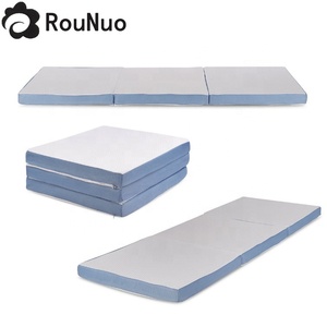 Wholesale 3 Folding <strong>Topper</strong> <strong>Mattress</strong> Home/ Hotel Use <strong>Travel</strong> Memory Foam <strong>Mattress</strong> <strong>Topper</strong> - Product Image 5