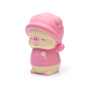 Personnalisé en gros pas cher rose cochon poupée squishy jouets en hausse lente - Product Image 2