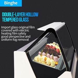 Equipo de Refrigeració<span class=keywords><strong>n</strong></span> Comercial, Congelador Exhibidor de Helados Haagen Dazs con Puerta Corredera - Product Image 5