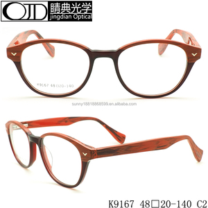 Madera como K9167 montura de acetato con el último diseño de gafas gafas de marco stock marco con la venta caliente - Product Image 3