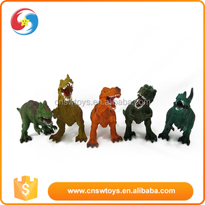 Custom cheap hard plastic 12 unids dinosaur mini plastic animal - Product Image 3