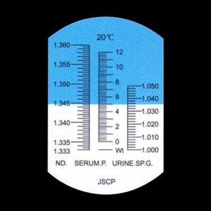 Equipamento clínico mais popular do teste da gravidade específica urina Refratômetro médico - Product Image 2