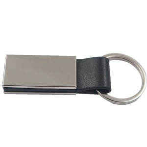 Llavero de Regalo para Hombre de Negocios de Alta Gama con Logotipo Personalizado, Llavero en Blanco de Metal y Cuero - Product Image 4