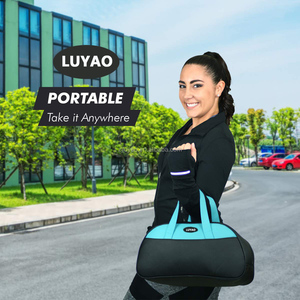 LUYAO masaje eléctrico chal cuello espalda más masajeador con bolsa de cuero - Product Image 4