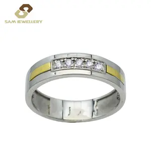 Классическое кольцо из серебра 925 пробы с браслетом вечности 9 карат 10 карат 14 карат