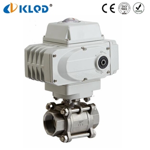 Fábrica de válvulas Eléctricas Accionadas Por Medio de Control de Flujo de Agua Caliente de la Válvula de <span class=keywords><strong>Bola</strong></span> - Product Image 1