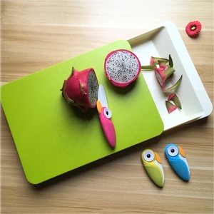 Personalización de fábrica 2 en 1 cocina tipo cajón multifuncional bloque de cortar verduras frutas tabla de cortar de plástico - Product Image 4