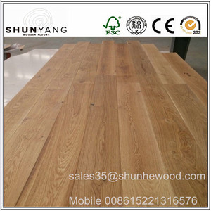 <span class=keywords><strong>Parquet</strong></span> <span class=keywords><strong>stratifié</strong></span> en chêne blanc américain délavé de 125 mm/190 mm de largeur - Product Image 6