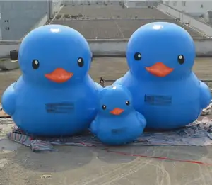 Canard gonflable géant personnalisé <span class=keywords><strong>pour</strong></span> la publicité, jouet de <span class=keywords><strong>piscine</strong></span>, ballons de canard multicolores H3113 - Product Image 1