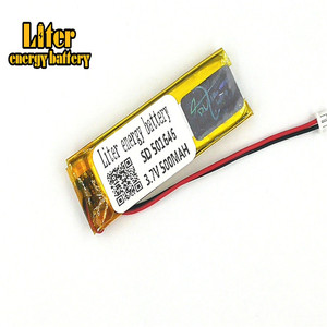 Plug 1.25-2 P 3.7 V 501646 500 mah small lipo battery rechargeable li-ion battery - Product Image 3