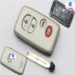 Smart Key Caso Chiave A Distanza di 4 Pulsanti Shell Chiave Per TOYOTA AURION LANDCRUISER AVALON CAMRY HIGHLANDER RAV4