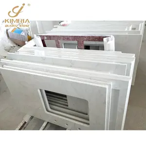 최신 인공 석영 돌 수지 아크릴 주방 Worktop 도매 석영 Worktops