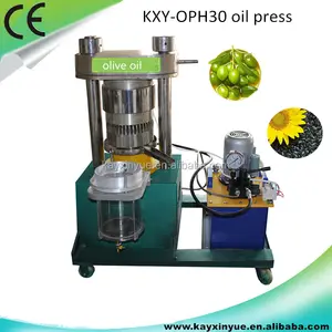 Prensa hidráulica de aceite de oliva y nogal, en Italia, pequeño molino de aceite de oliva